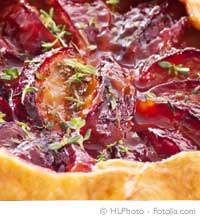 Rezept: süßer Flammkuchen mit Früchten