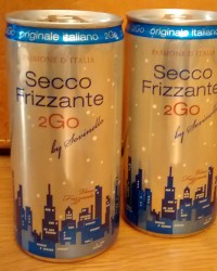 Prosecco-Dosen von PENNY: Passione d'Italia Secco Frizzante 2Go