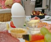Frühstück: im Café Rheingenuss in Ginsheim