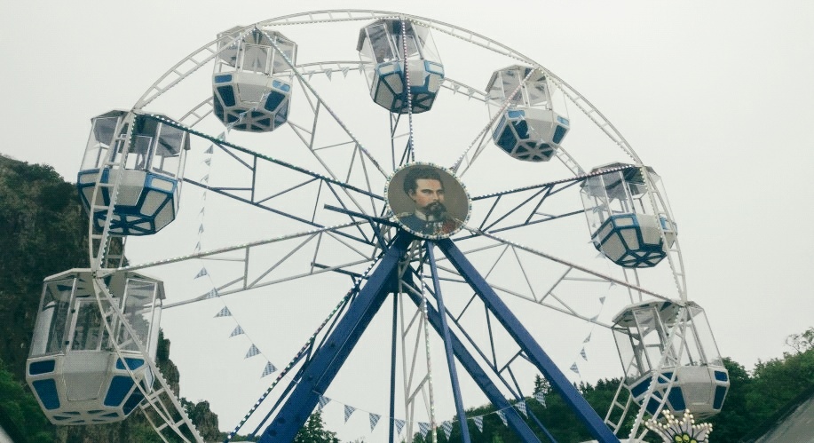 Ein Riesenrad war auch auf dem "Lebenslust" Gourmet- und Kunstfestival. Doch dafür war kein Raum mehr. Die Sinnesfreuden ließen uns bereits zur Genüge abheben.