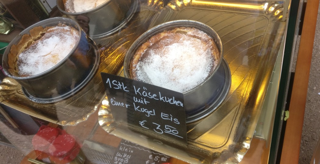 Der verführerische Käsekuchen...