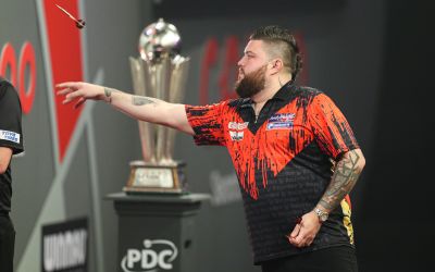 Michael Smith ist Teilnehmer der Gruppe B bei den GUDE DARTS OPEN (Foto: S-PROMOTION Event GmbH)