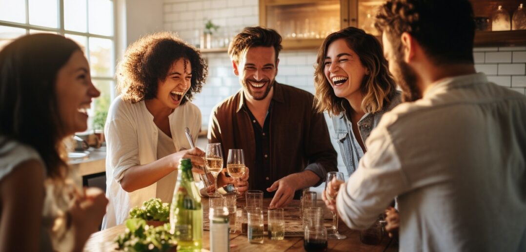 Essen mit Freunden: ein Moment, in dem alles perfekt sein sollte! (Foto: AdobeStock 634140280)